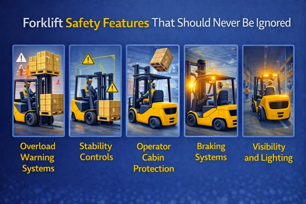 Forklift Safety Features